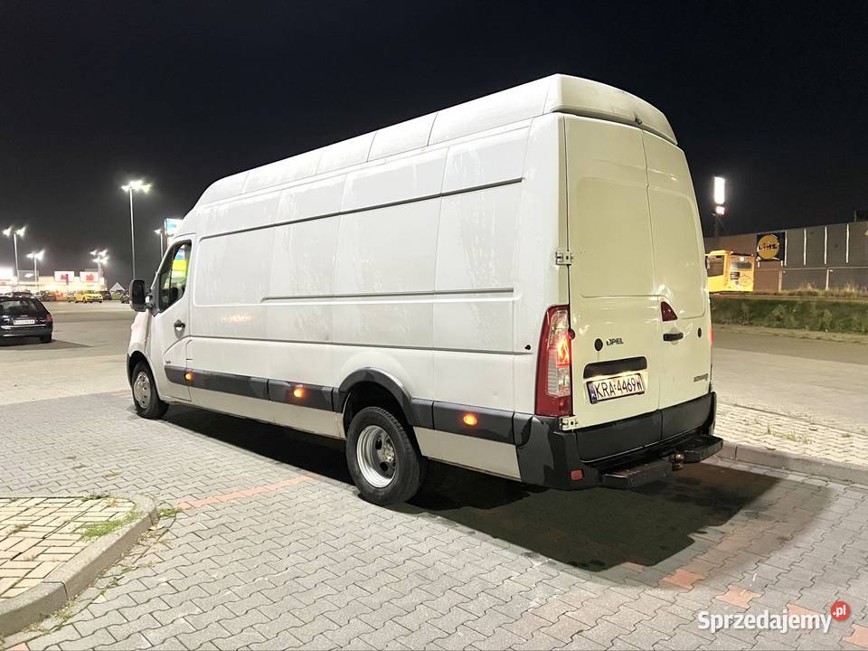 Opel Movano L4 H3 23 dci Klima CarPlay Kamera Napęd tylna oś Tarnowskie Góry