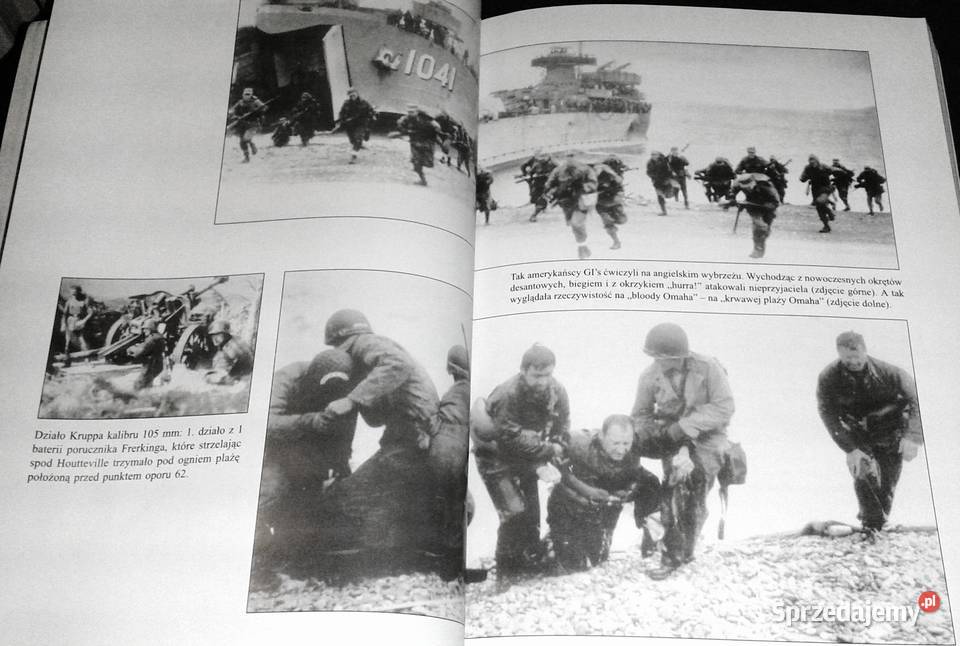 Alianci lądują Normandia 1944 Paul Carell lubelskie Chełm