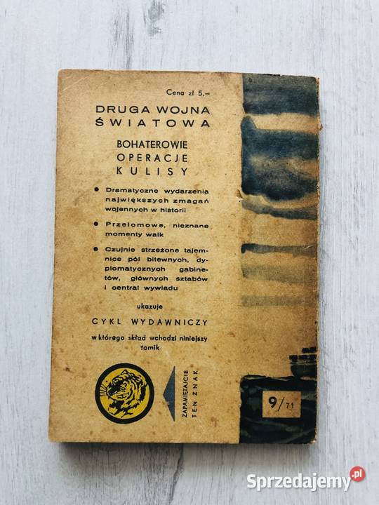 Książka Druga Wojna Światowa SOS Laconi Cytadela łódzkie Łódź