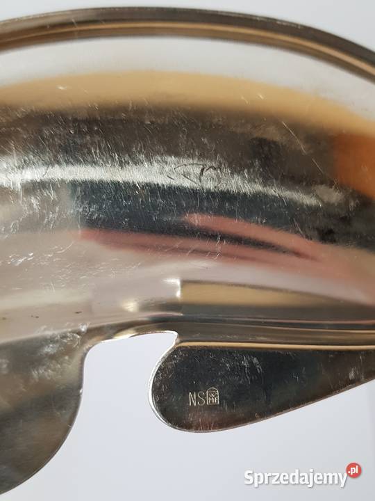 Stare sygnowane paterki tacki na kości i ości