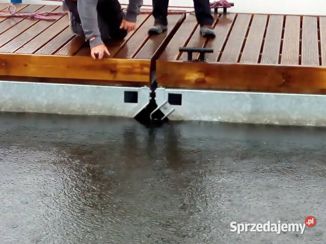 Pomost lywajacy 6x25m modułowy Mikołajki