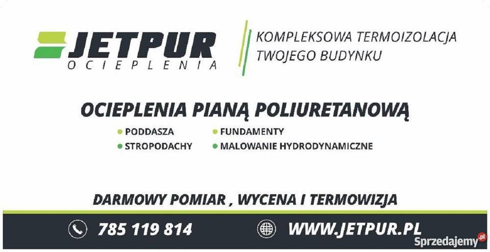 Ocieplanie poddaszy Ocieplenia poddaszy pianką Lubin usługi budowlane