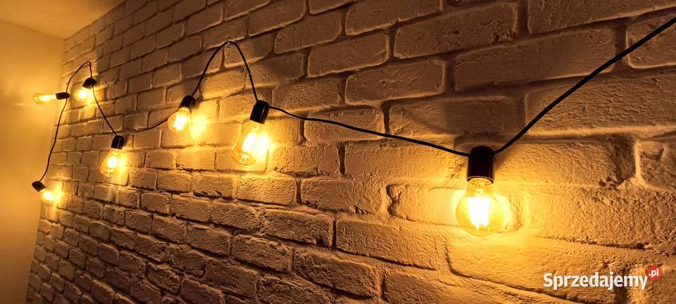 Girlanda z retro żarówkami Dąbrowa Górnicza