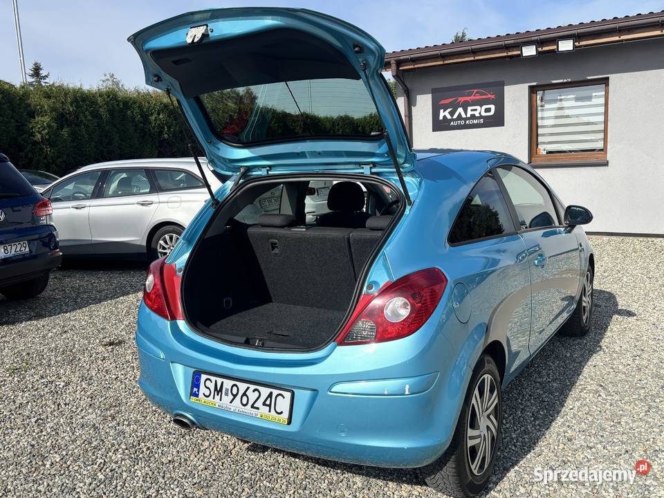 Opel Corsa z 2011r GWARANCJA niebieski Corsa Paniówki sprzedam