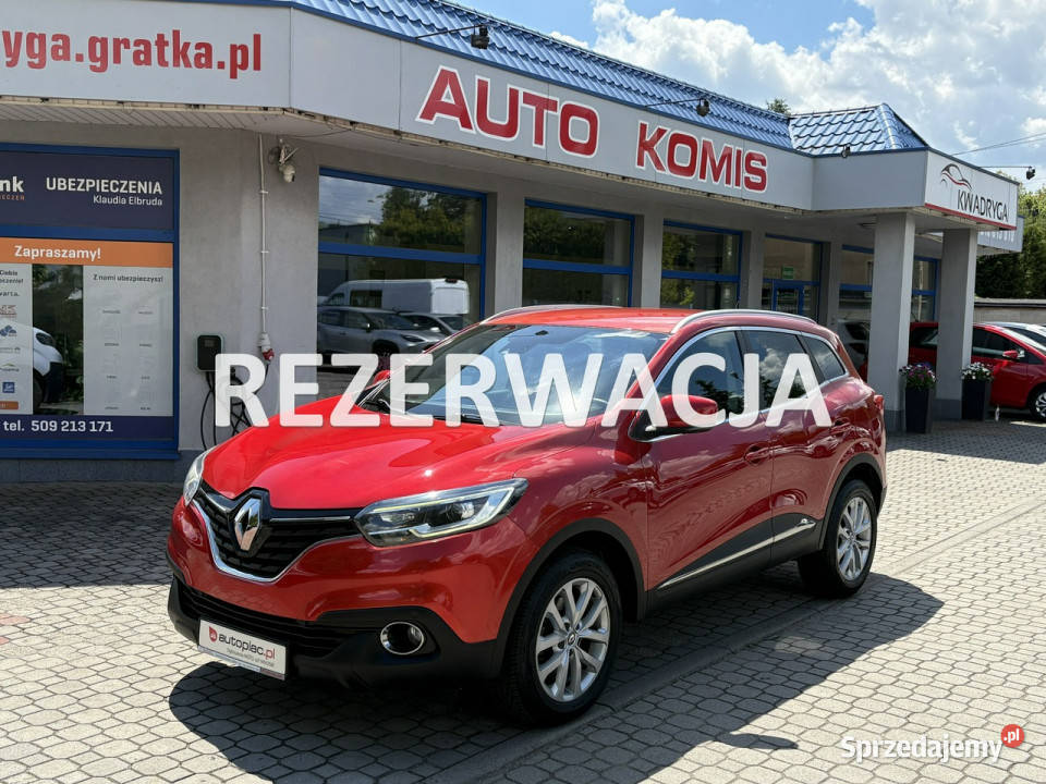 Renault Kadjar Rezerwacja I 2015 diesel Samochody osobowe Tarnowskie Góry