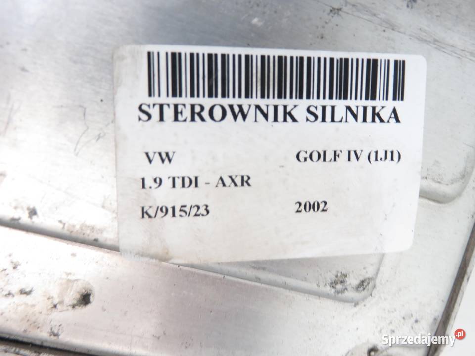 STEROWNIK VW GOLF IV 19 TDI 0281010974
