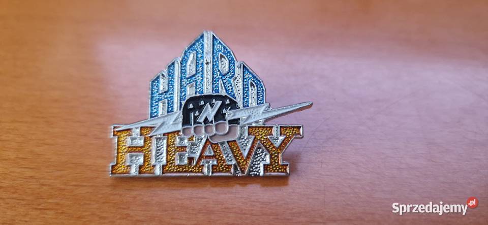 Hard N Hevy magazyn muzyczny przypinkawpinkapin Warszawa sprzedam