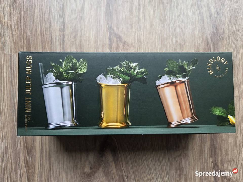 Stalowe kubki do koktajlidrinków mint julep Poznań