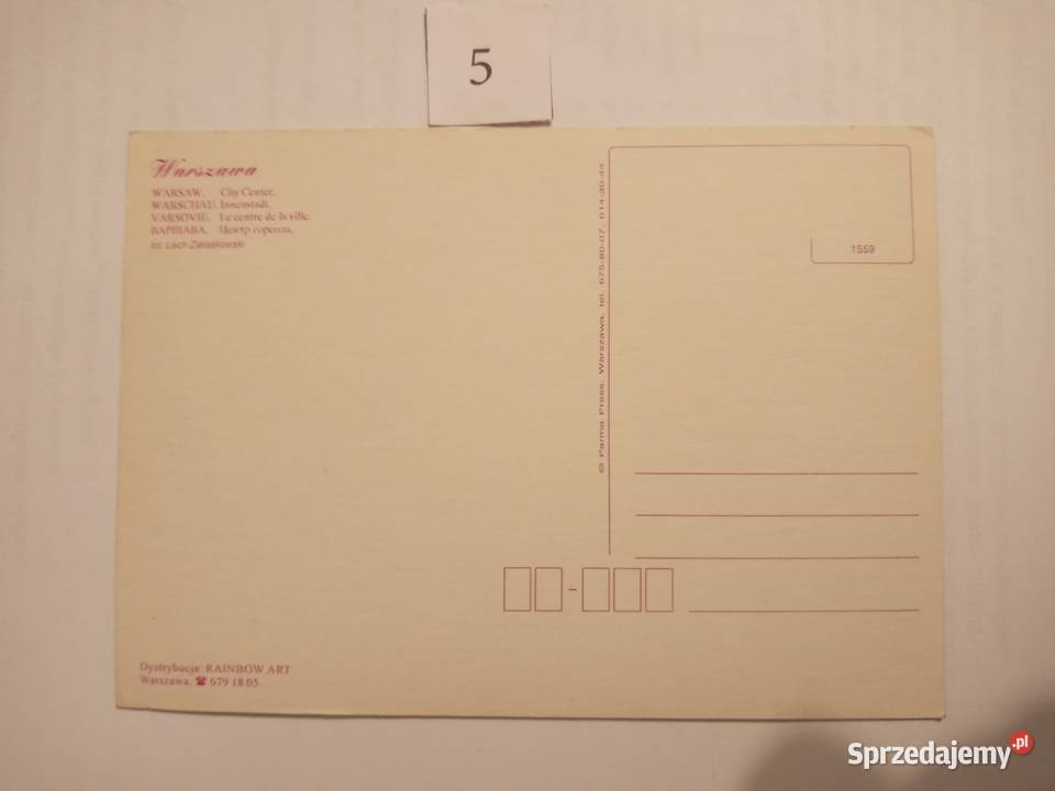 POCZTÓWKI Zestaw 2 Warszawa Pocztówki i karty telefoniczne zachodniopomorskie Szczecinek