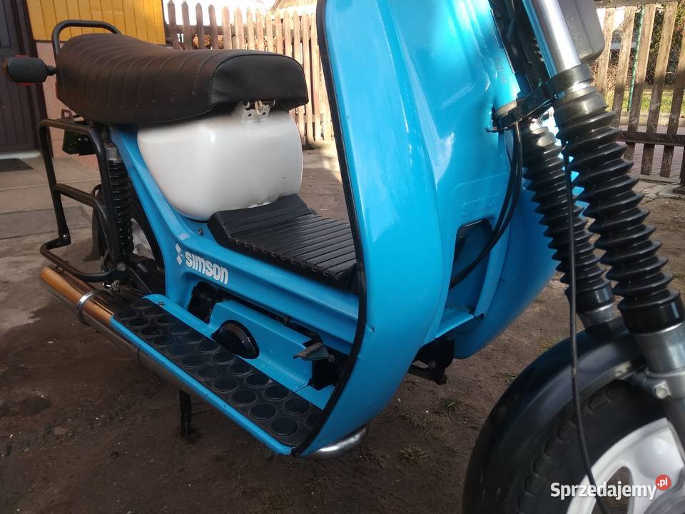 Simson Sr 50 wersja z rozrusznikiem 50cm3 Simson Dąbrowa Tarnowska sprzedam