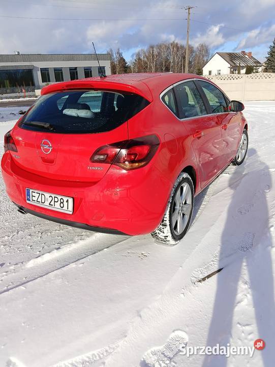 Sprzedam Opel Astra J 14 turbo Astra Zduńska Wola sprzedam