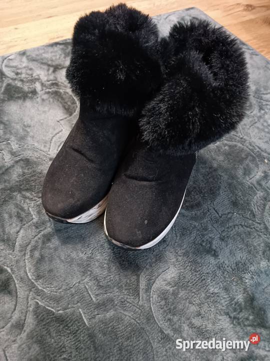Botki zimowe z futerkiem rozmiar 36 Kozaki Katowice