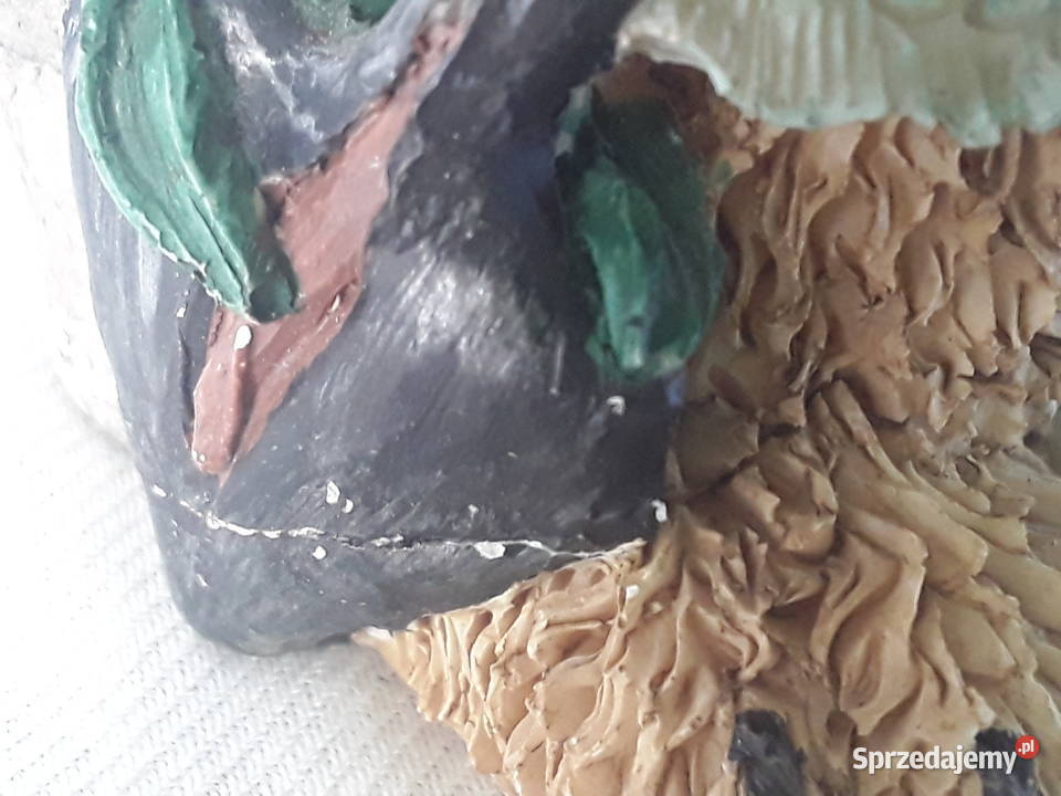 Miś misia ogrodniczka kwiat łopatka lubelskie Zamość