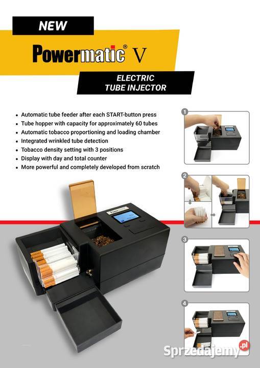 Nabijarka elektryczna Powermatic 5 najnowszy Radom