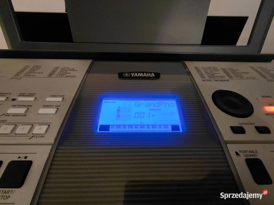 Yamaha PSRE413 keyboard komplet stojak zasilacz Yamaha Warszawa