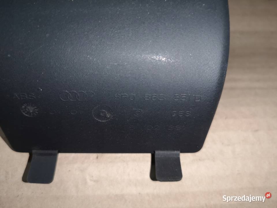 PÓŁKA SCHOWEK TUNELU AUDI A3 8P LIFT 8P0863351D Przystajń sprzedam