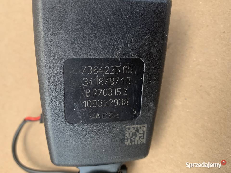 Zapinka pasa tył 7364225 mini f55 f56 bmw osobowe Szczecin