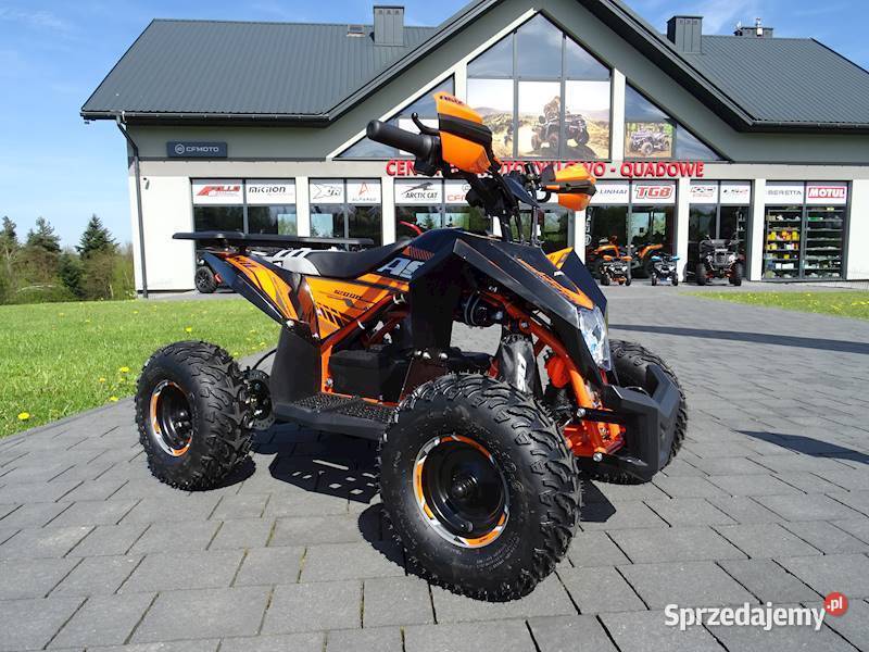 QUAD ASIX DRAKE EM116 1200W POMARAŃCZOWY NOWA