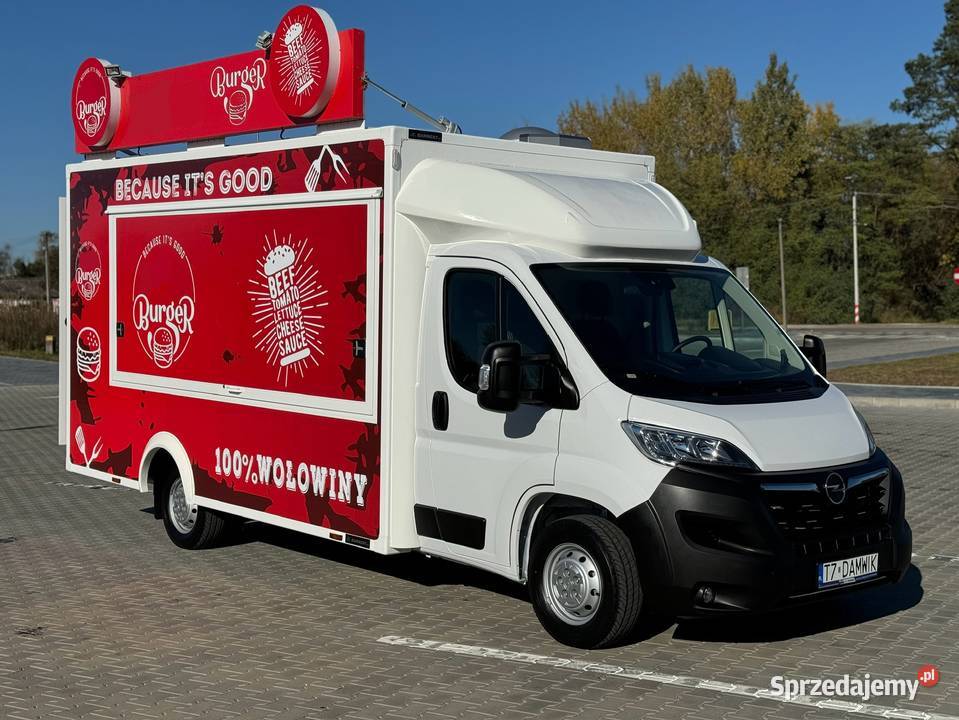 Opel Movano‼️Food Truck z wyposażeniem‼️2023r ‼️AutoSklep Bannert Ducato