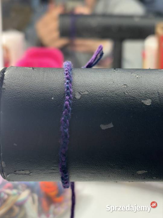 Bransoletka z muliny w skomplikowanym splocie Strzelce Górne sprzedam