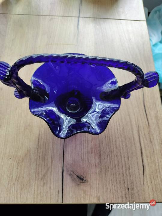 Koszyczek granatowy prl Choszczno