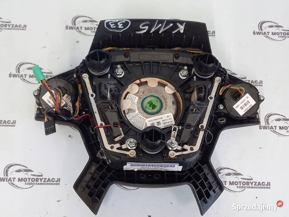 FORD FOCUS MK3 III 11r AIRBAG poduszka kierowcy Rok produkcji 2011