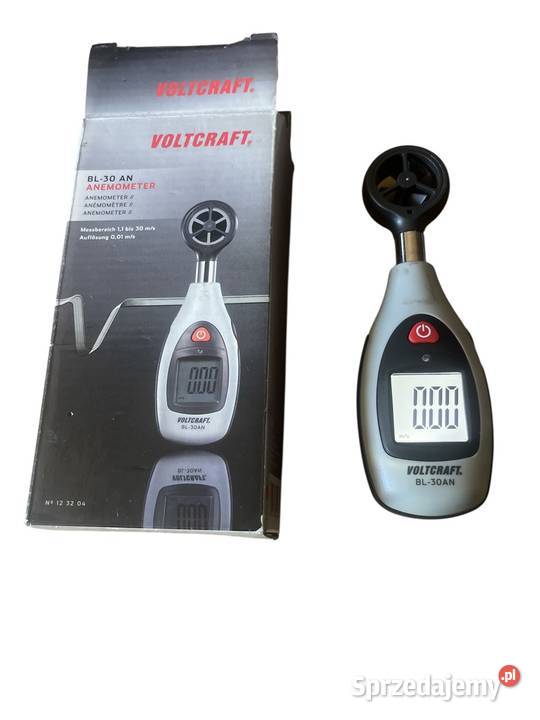 VOLTCRAFT BL30AN Profesjonalny anemometr do Tuliszków