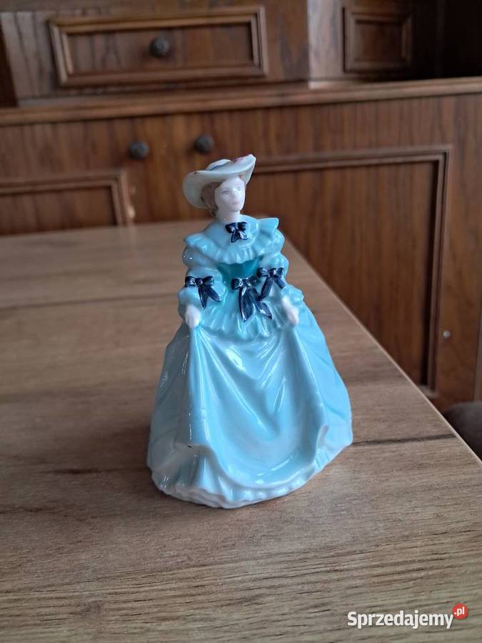 Miniaturowa figurka wykonana Coalport England