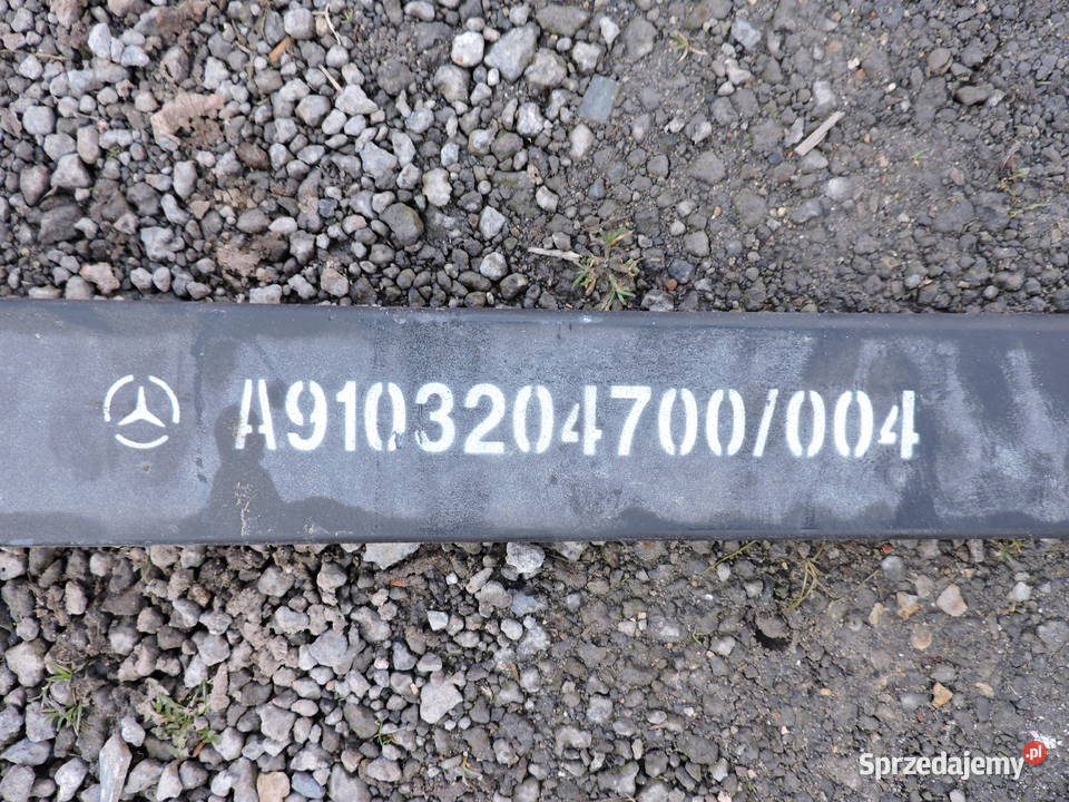 Belka oś zawieszenia tył amortyzatory resory śląskie Myszków