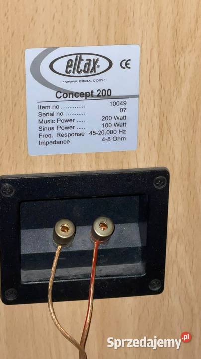 Kolumny podłogowe 3drożne Eltax Concept 200 Skarżysko-Kamienna