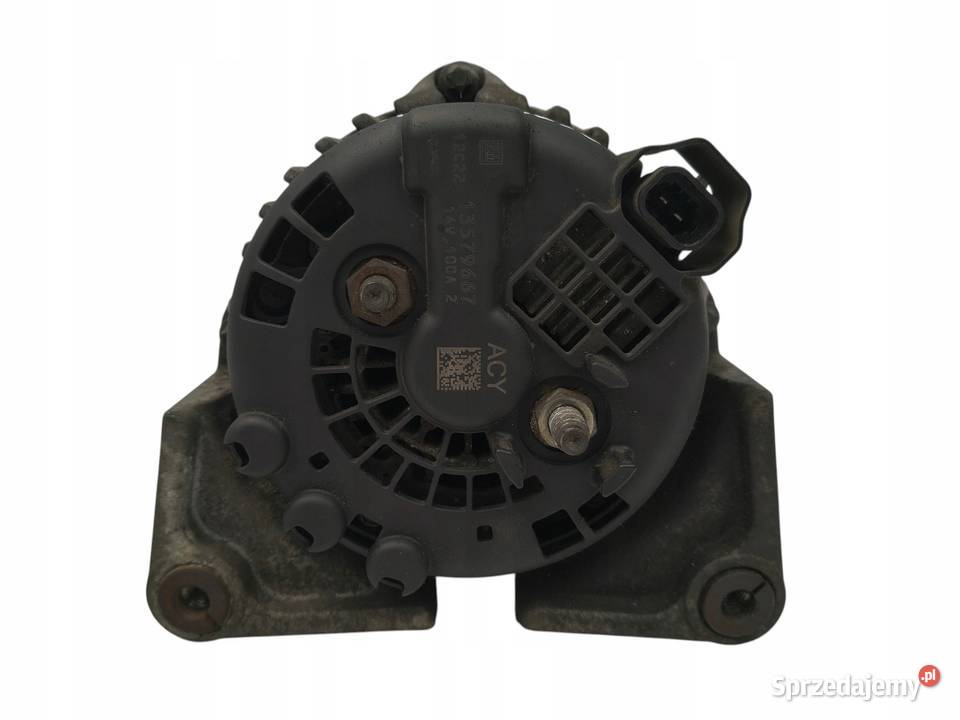 ALTERNATOR Opel Astra J 16 16V oryginał 13579667 osobowe lubelskie Chełm