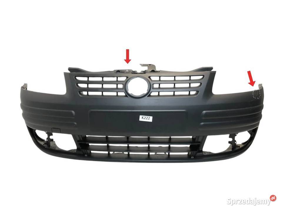 VW CADDY III 032004062010 ZDERZAK PRZÓD PRZEDNI osobowe Pozostałe