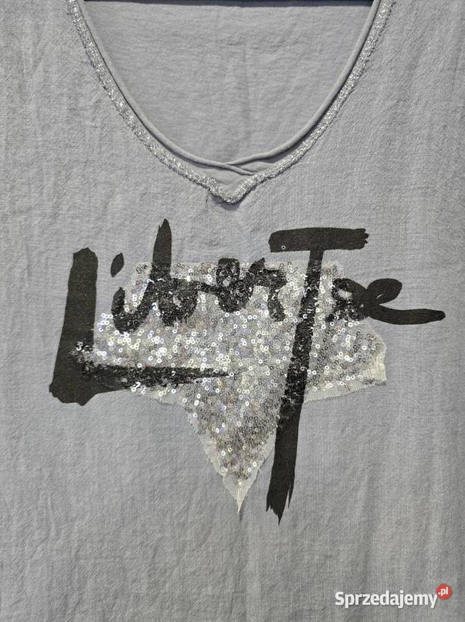 Włoska bluzka lnianobawełniana UNI SL Bytom