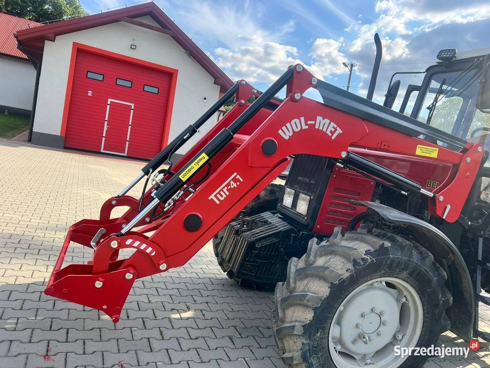 WOLMET TUR 41 czołowy ładowacz nieuszkodzony podlaskie Goniądz