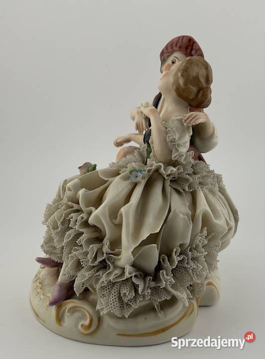 Antyczna porcelana koronkowa UNTERWEISSBACH