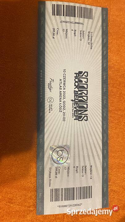 Bilety na Scorpions Łódź