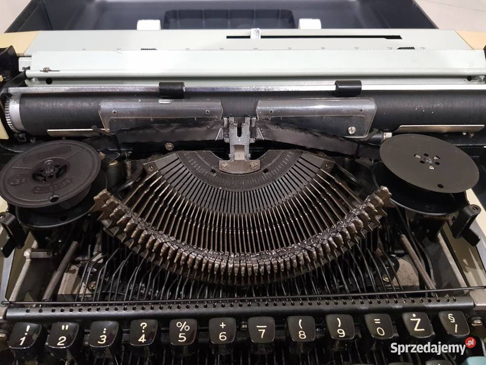 Maszyna do pisania Konsul stan w walizką mazowieckie Sękocin Stary