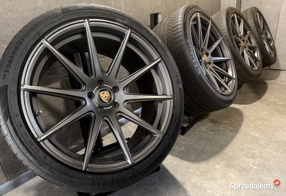 21 Porsche Macan felgi koła alusy komplet z Samochodowe Lubasz