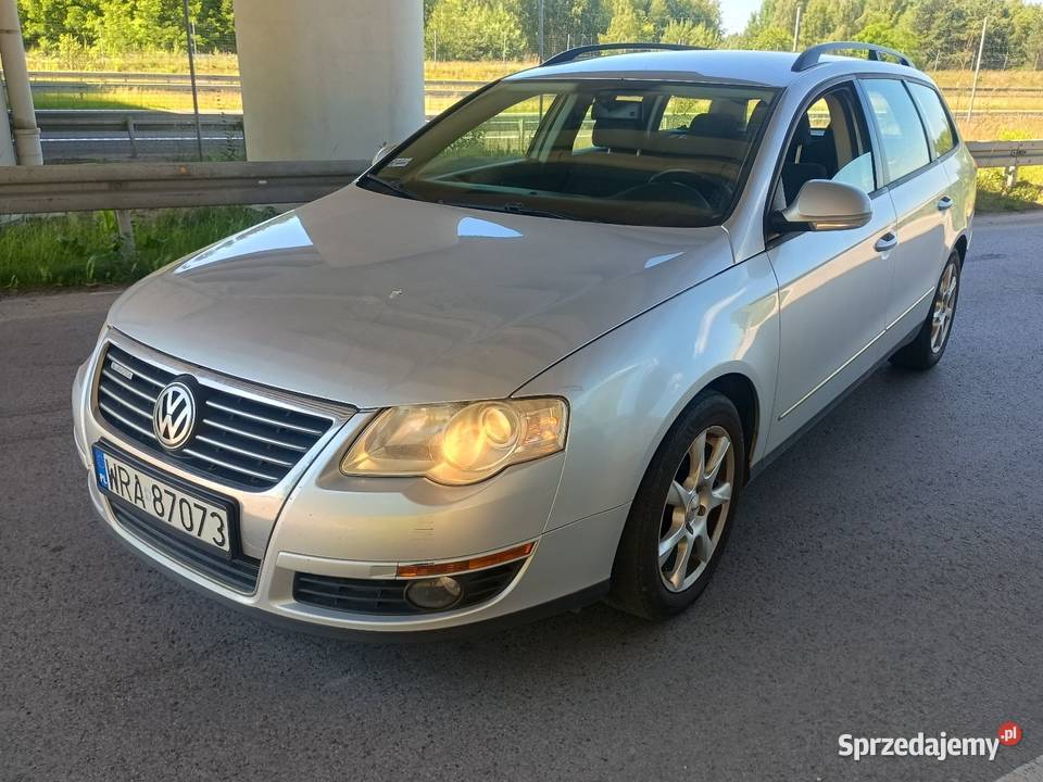 Volkswagen Passat B6 19 TDI 105 2008r nieuszkodzony mazowieckie