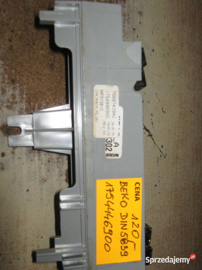 Beko DIN 5639 Moduł z przyciskami 1754446900 do zabudowy małopolskie