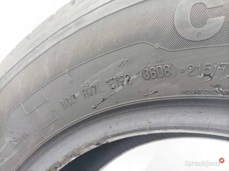 2x OPONA LETNIA CONTINENTAL VANCO 21575R16C świętokrzyskie sprzedam