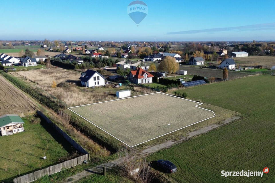 Działka budowlana 1774m2 MPZP Konstantów Błonie