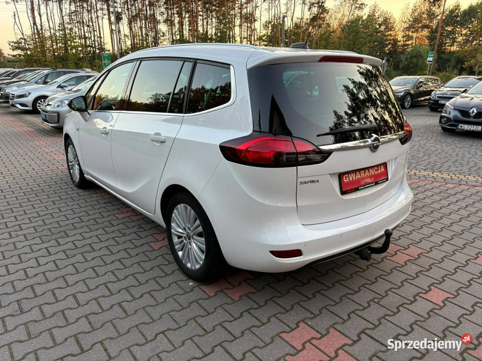 Opel Zafira 14 turbo 140 7 foteli Kamera cofania Lipówki sprzedam
