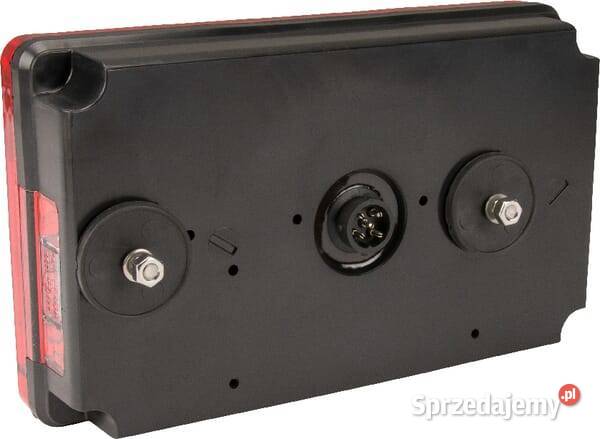 Lampa tylna zespolona LED lewa prostokątna 1224V Kamionna