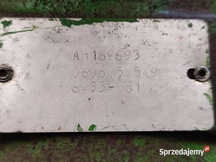 Hydromotor AH169693 6433081 John Deere 9780 CTS wielkopolskie