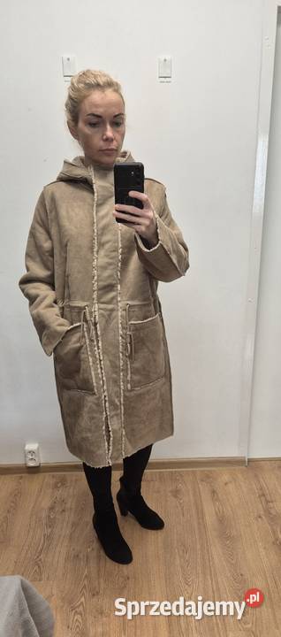 Nowy kożuch TOM TAILOR rozmiar M z metką Zimowa