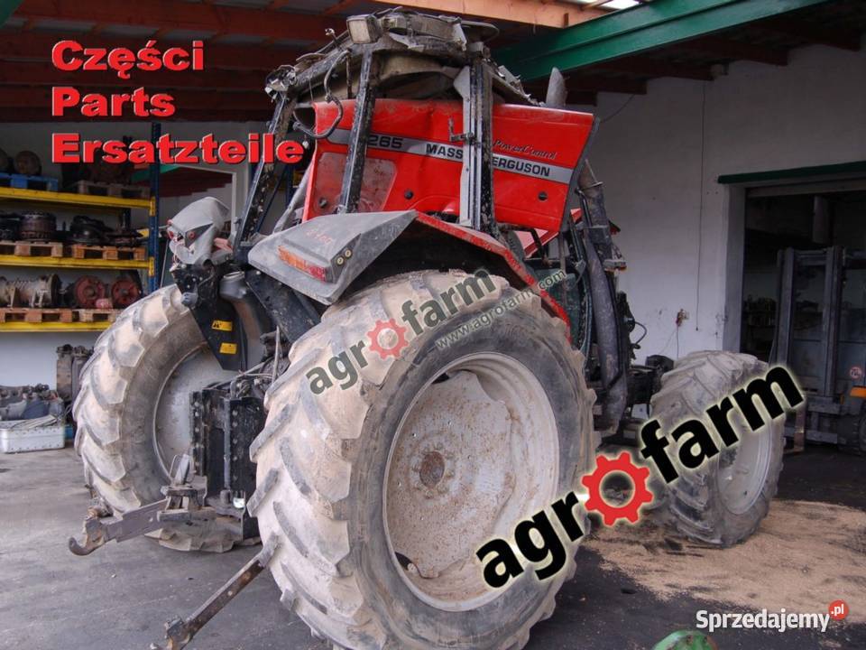 Massey Ferguson 6265 części skrzynia biegów oś