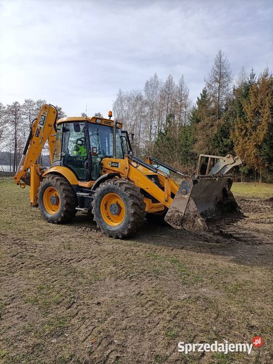 Usługi Koparko Ładowarką JCB 4CX Jerzwałd