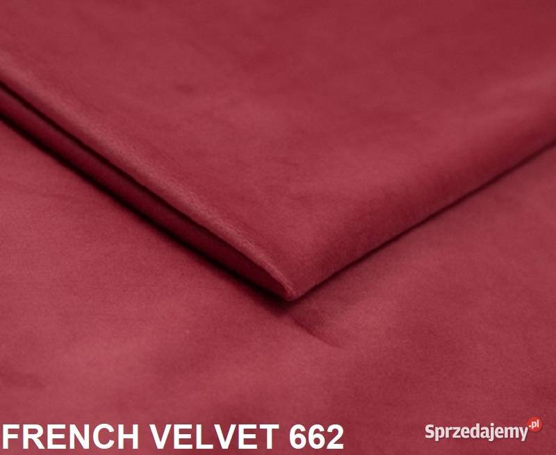 French velvet tkanina obiciowa meblowa Bytom