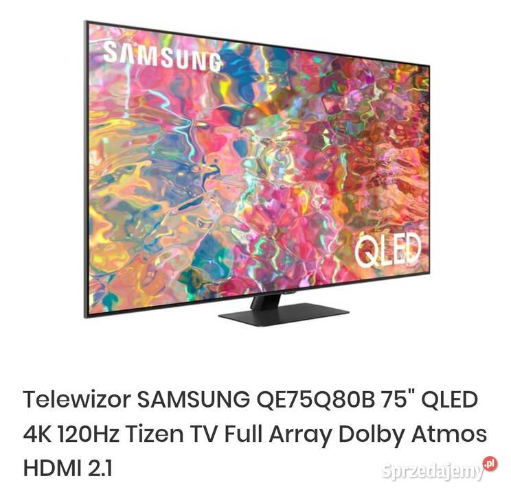 Telewizor Samsung 75 Samsung śląskie